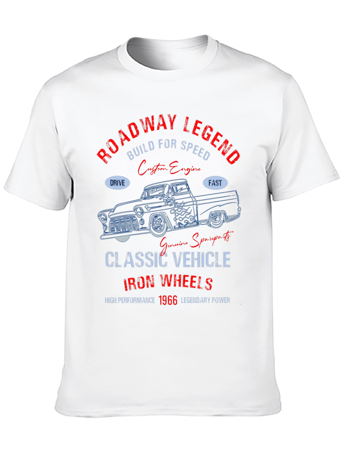 Roadway Legend 1966 Classic Vehicle T-Shirt
