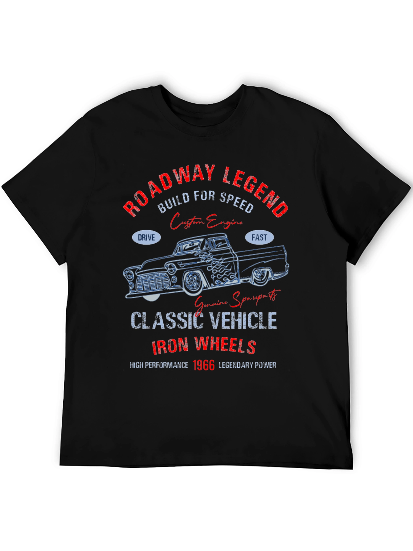 Roadway Legend 1966 Classic Vehicle T-Shirt