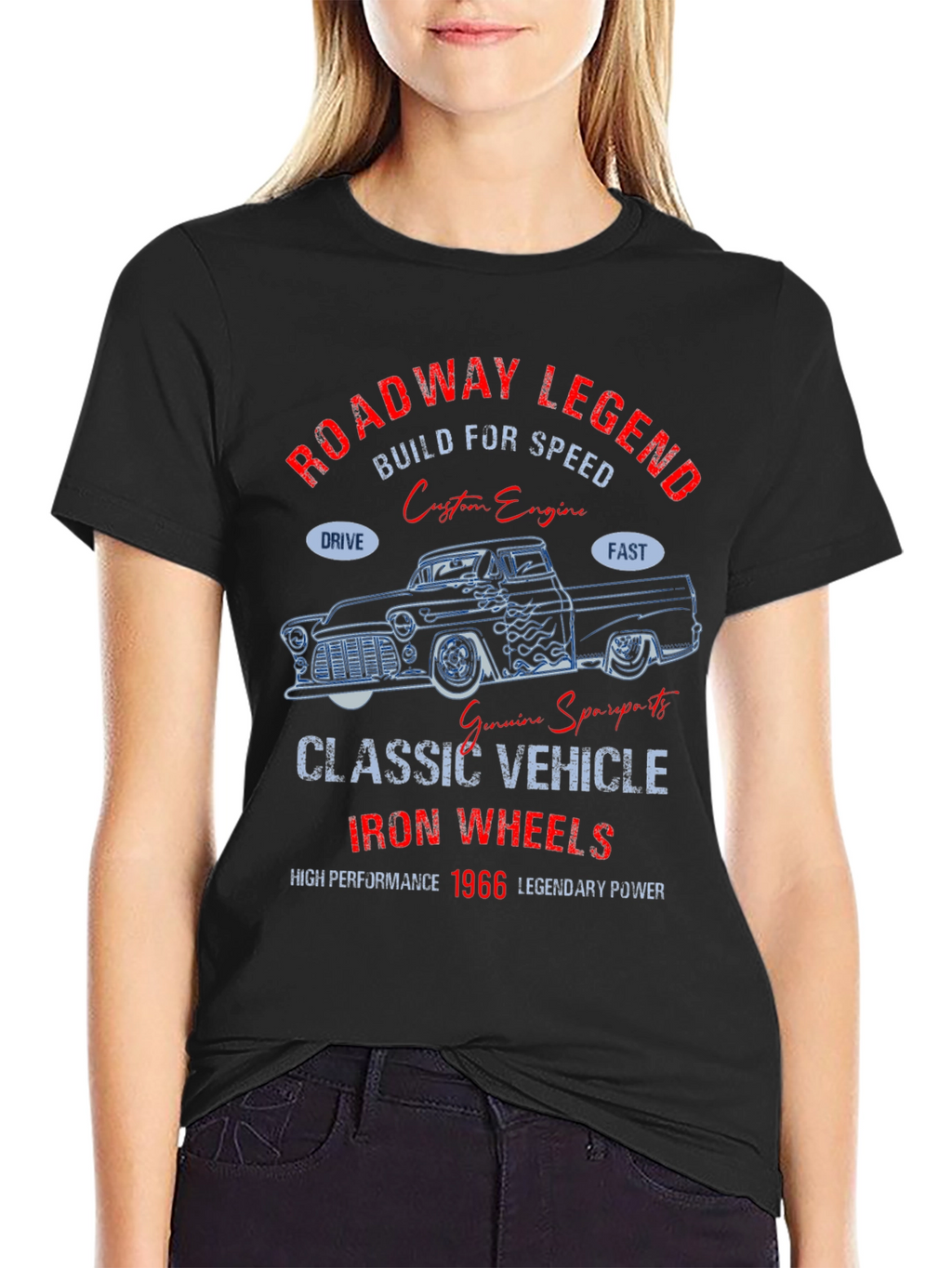 Roadway Legend 1966 Classic Vehicle T-Shirt