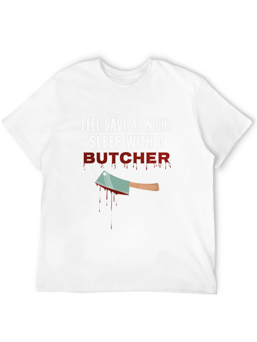 Sleep With a Butcher Graphic T-Shirt