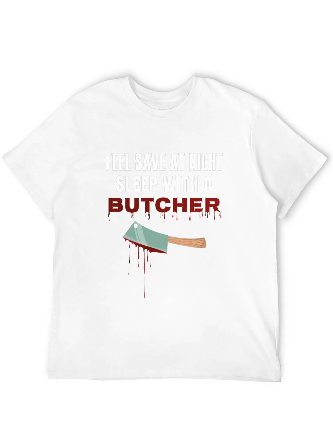 Sleep With a Butcher Graphic T-Shirt