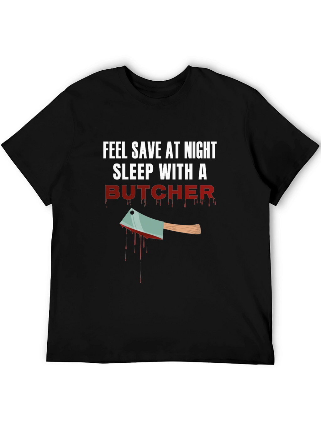 Sleep With a Butcher Graphic T-Shirt