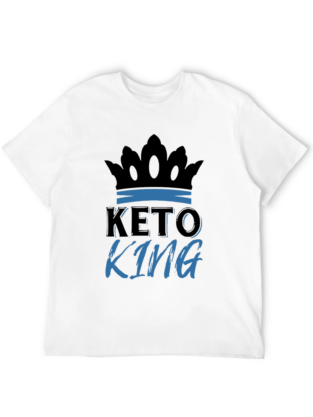 Keto King Graphic T-Shirt - Black