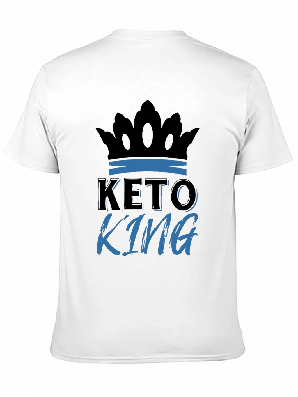 Keto King Graphic T-Shirt - Black