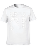 Chinchilla Silhouette Graphic Print Mens T-Shirt