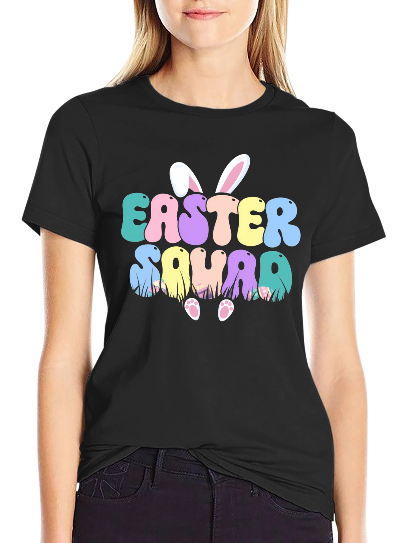 Easter Squad Bunny Ears T-Shirt