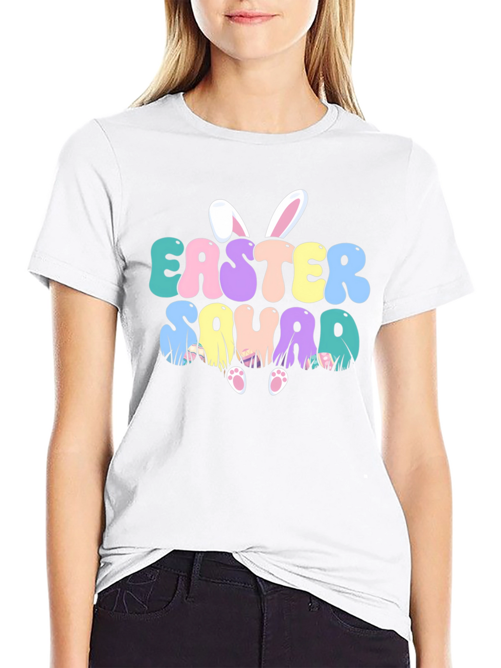 Easter Squad Bunny Ears T-Shirt