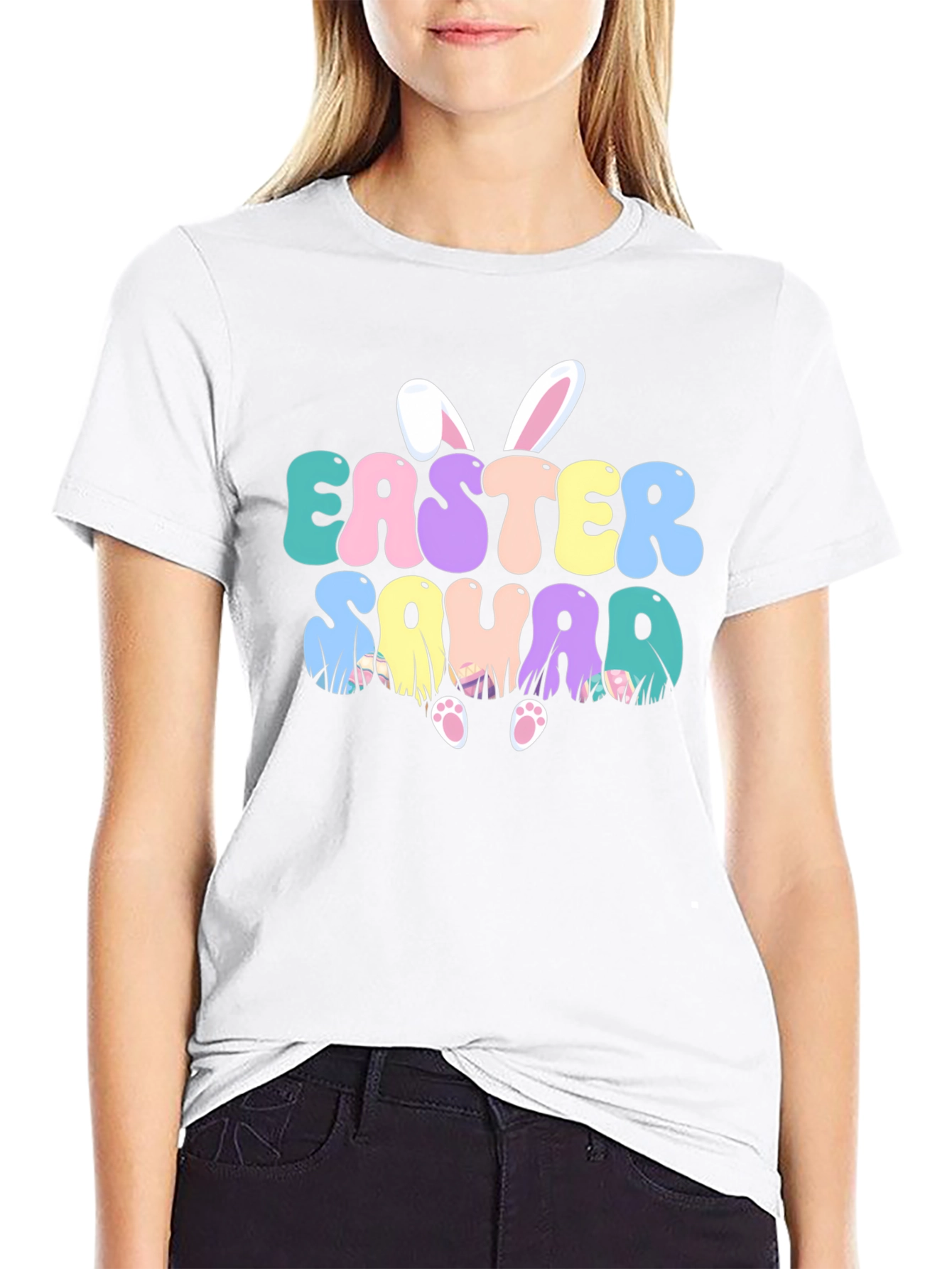 Easter Squad Bunny Ears T-Shirt