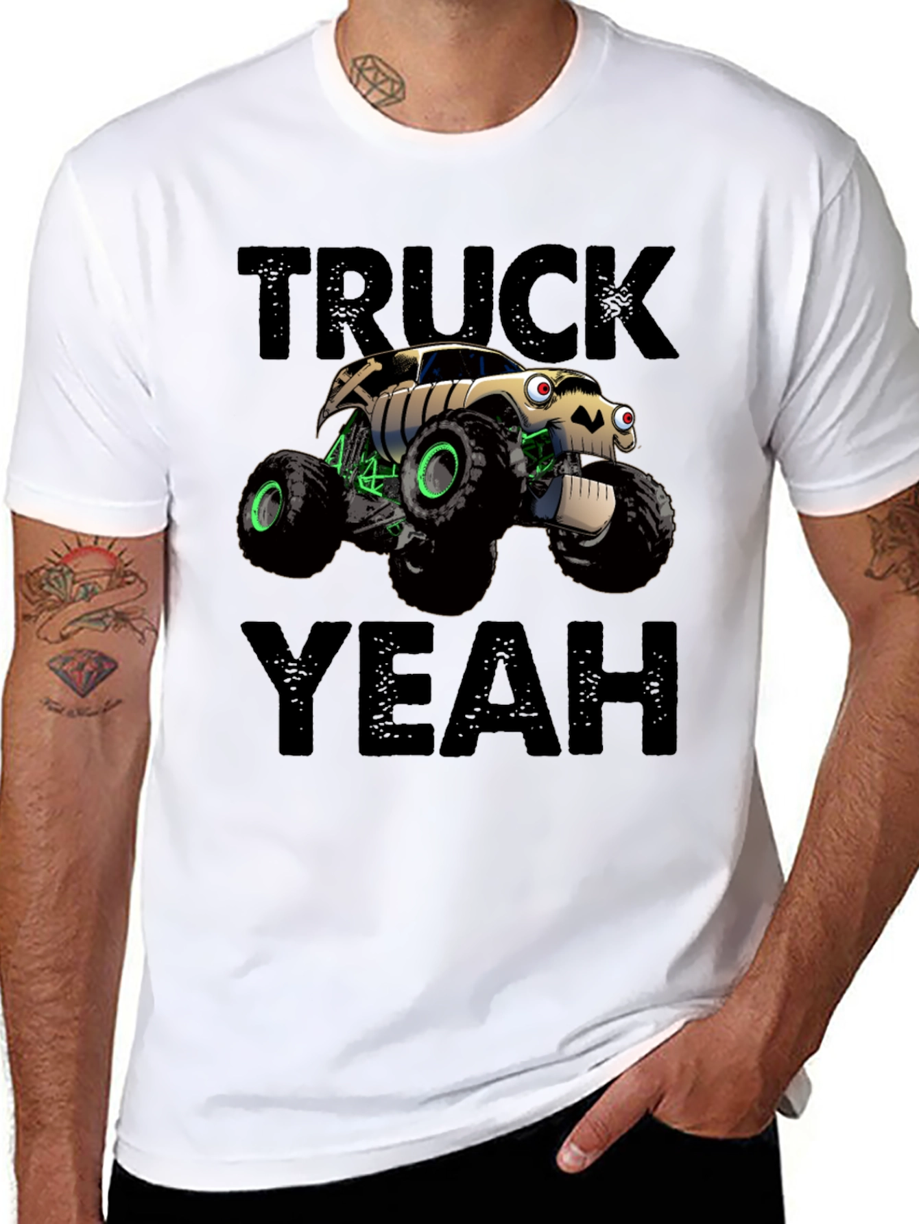 Monster Truck Graphic Tee - Truck Yeah!