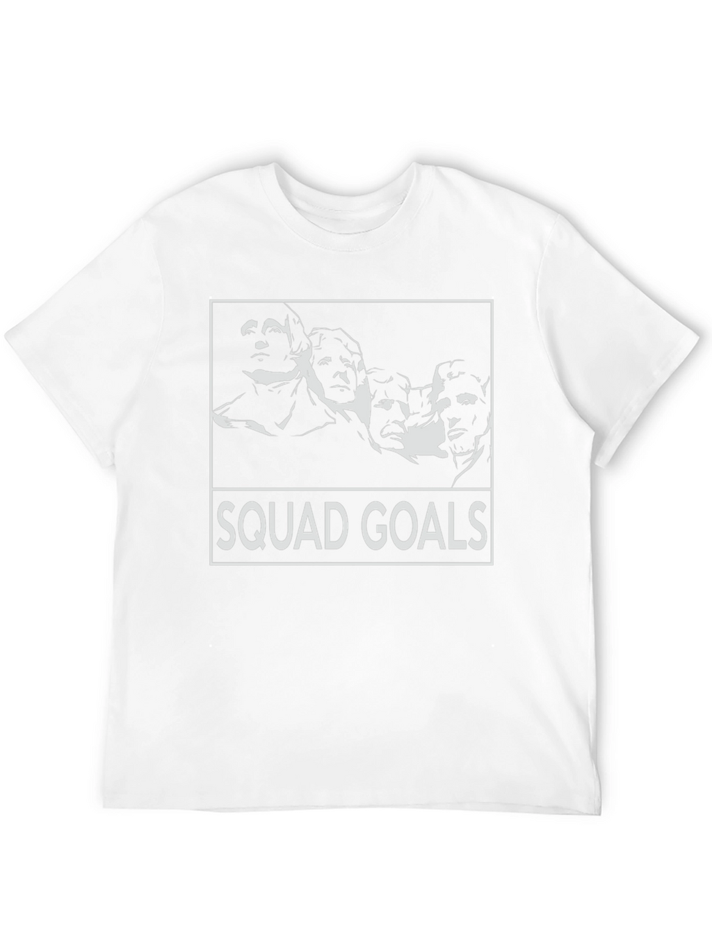 Squad Goals Mount Rushmore Graphic T-Shirt