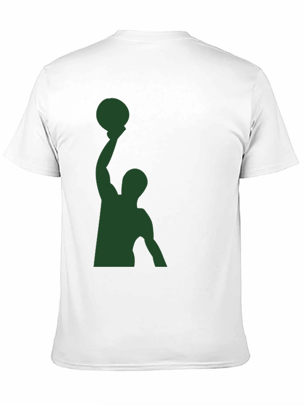 Basketball Player Silhouette Graphic T-Shirt