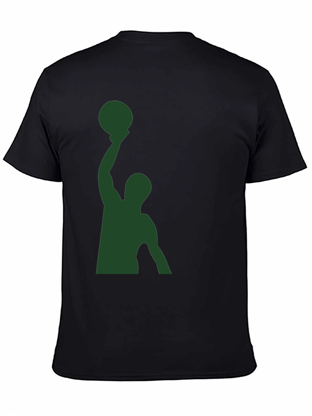 Basketball Player Silhouette Graphic T-Shirt