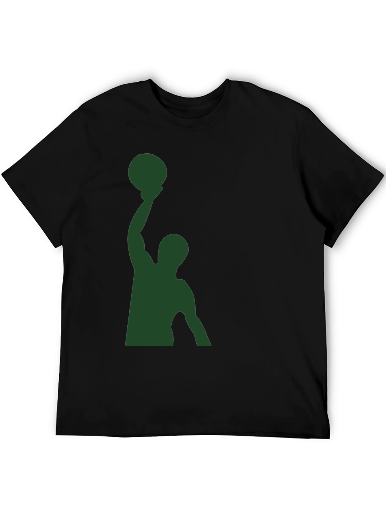 Basketball Player Silhouette Graphic T-Shirt