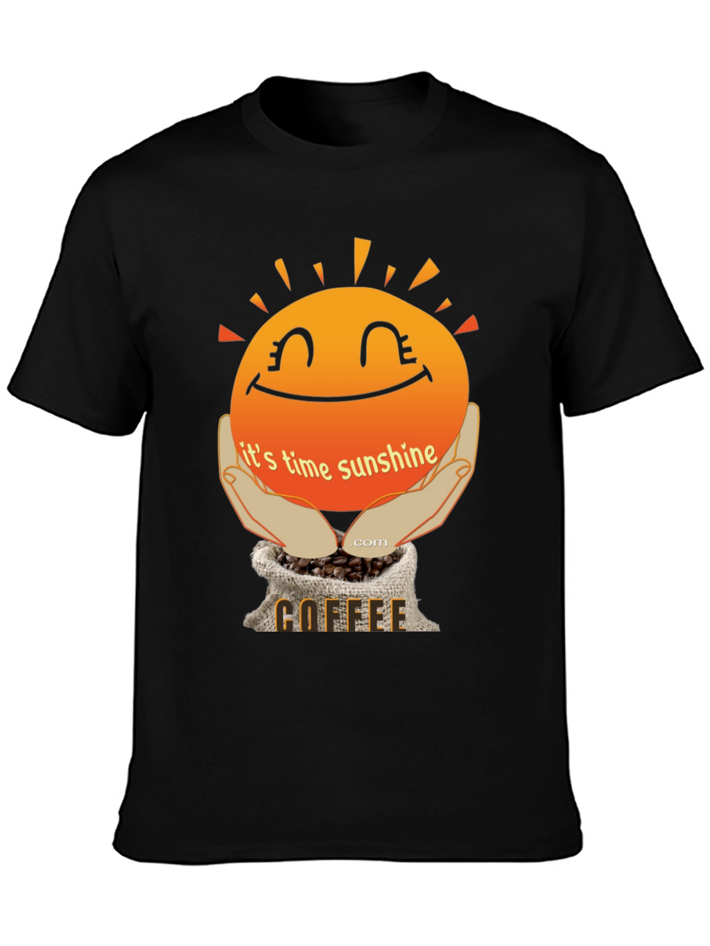 Its Time Sunshine Coffee T-Shirt