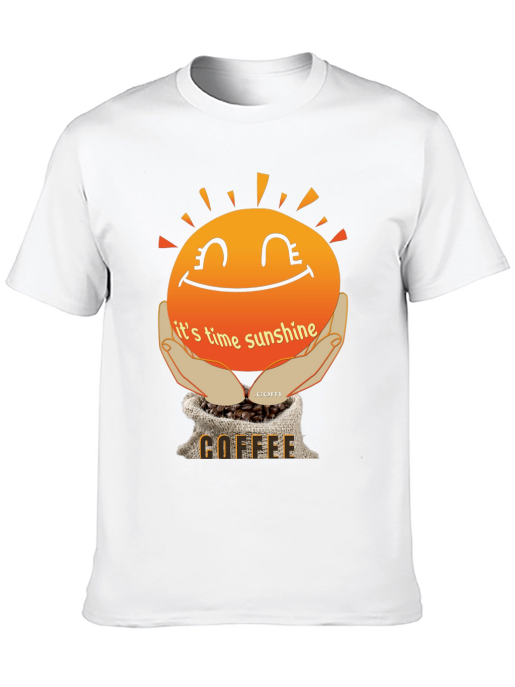 Its Time Sunshine Coffee T-Shirt