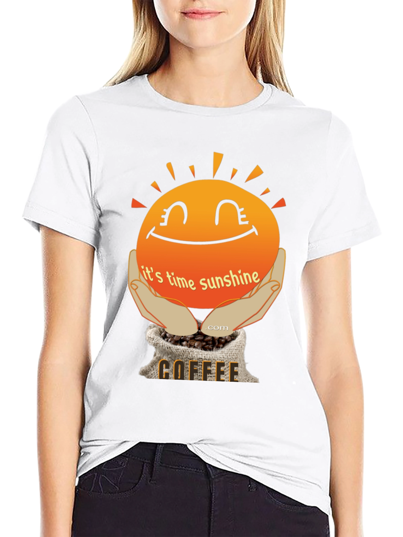 Its Time Sunshine Coffee T-Shirt