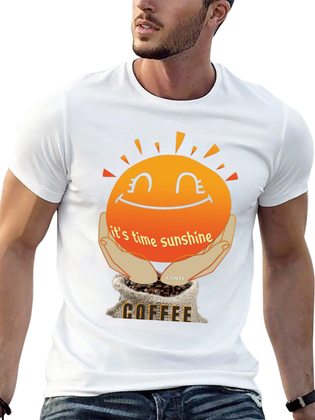 Its Time Sunshine Coffee T-Shirt