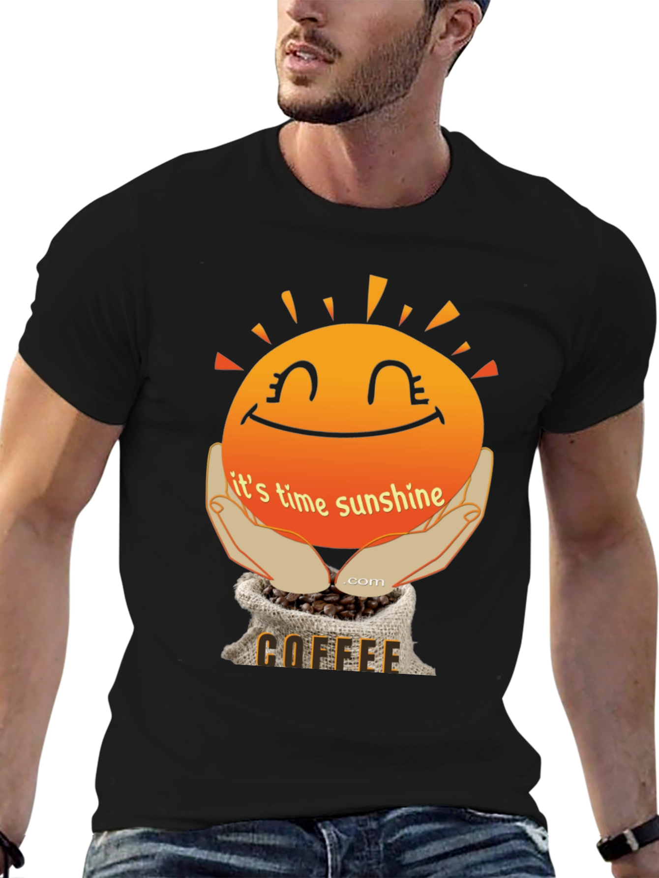 Its Time Sunshine Coffee T-Shirt
