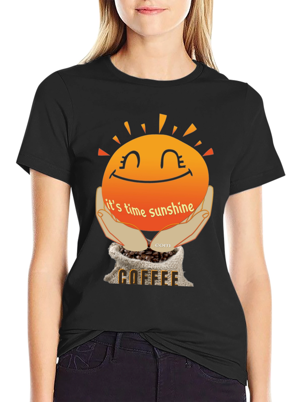 Its Time Sunshine Coffee T-Shirt