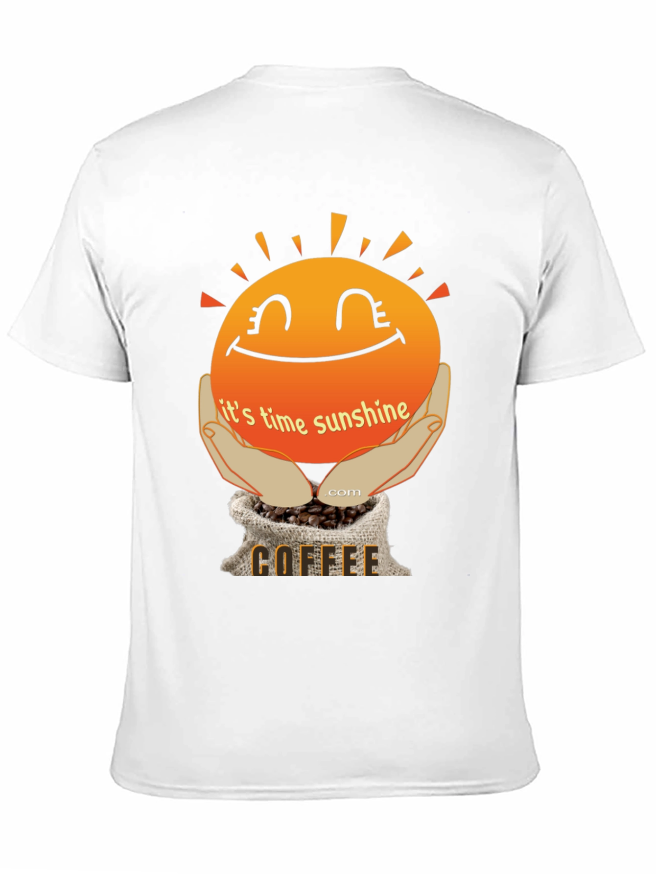Its Time Sunshine Coffee T-Shirt