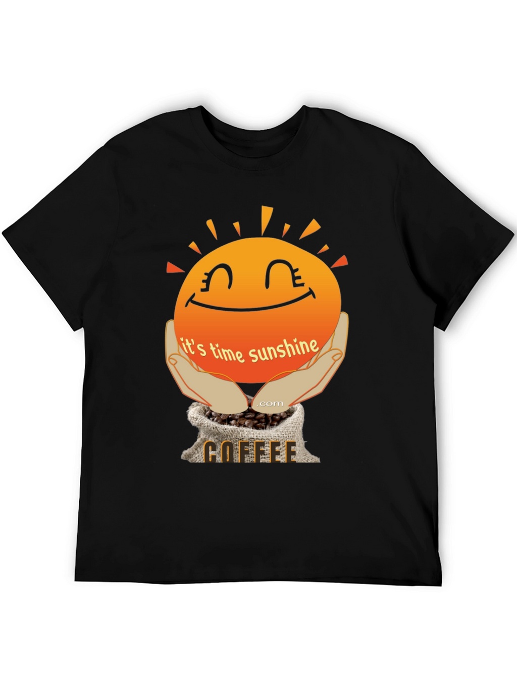 Its Time Sunshine Coffee T-Shirt