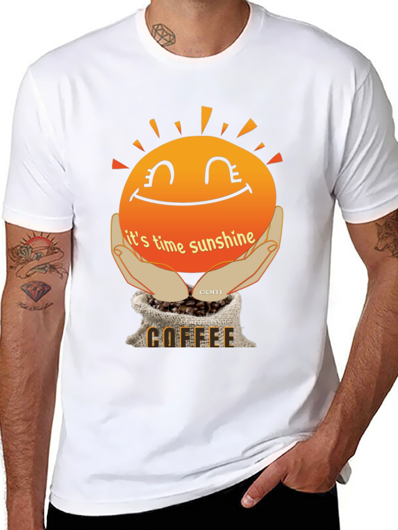 Its Time Sunshine Coffee T-Shirt