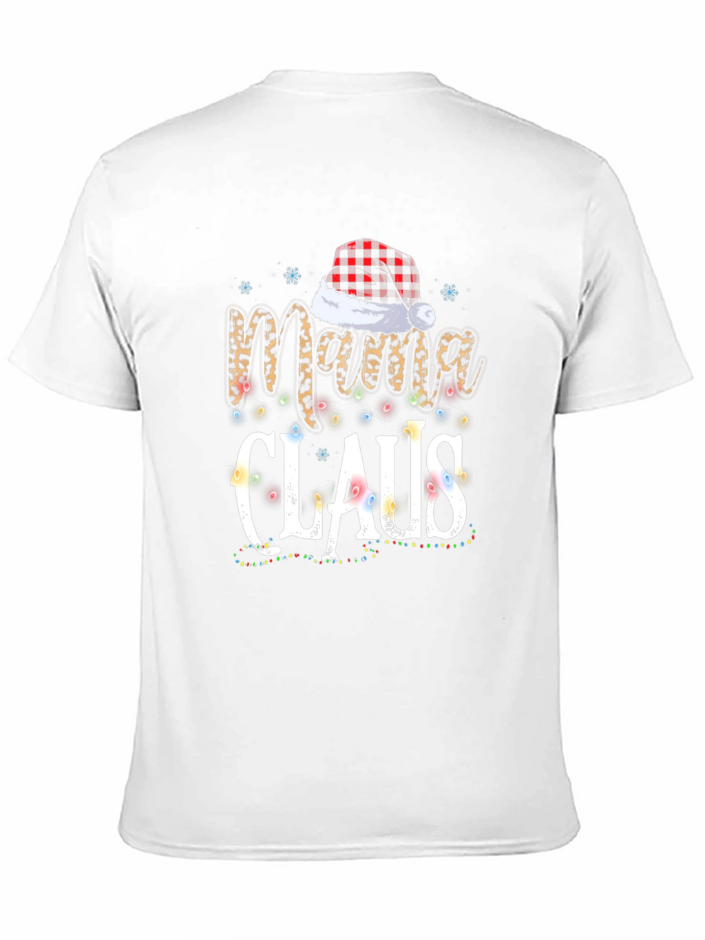 Mama Claus Christmas Graphic Tee Shirt
