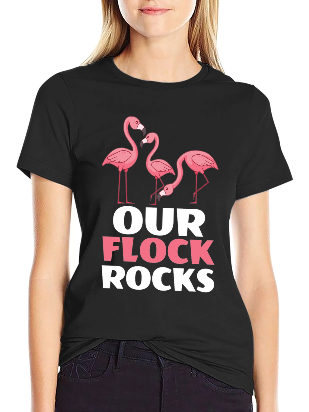 Our Flock Rocks Graphic Tee