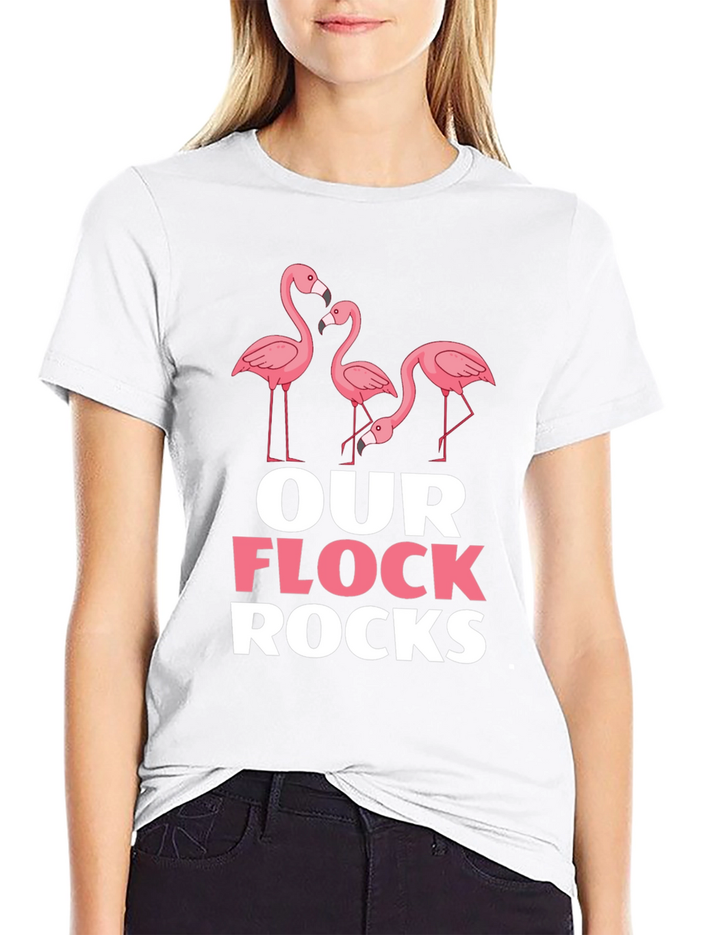 Our Flock Rocks Graphic Tee