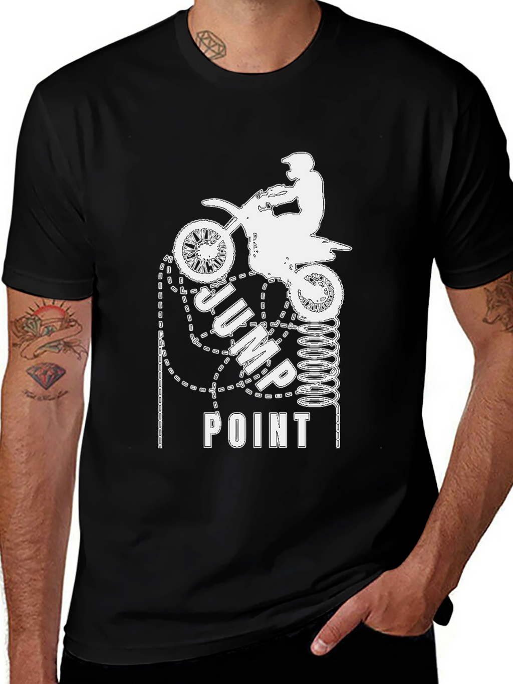 Jump Point Dirt Bike T-Shirt