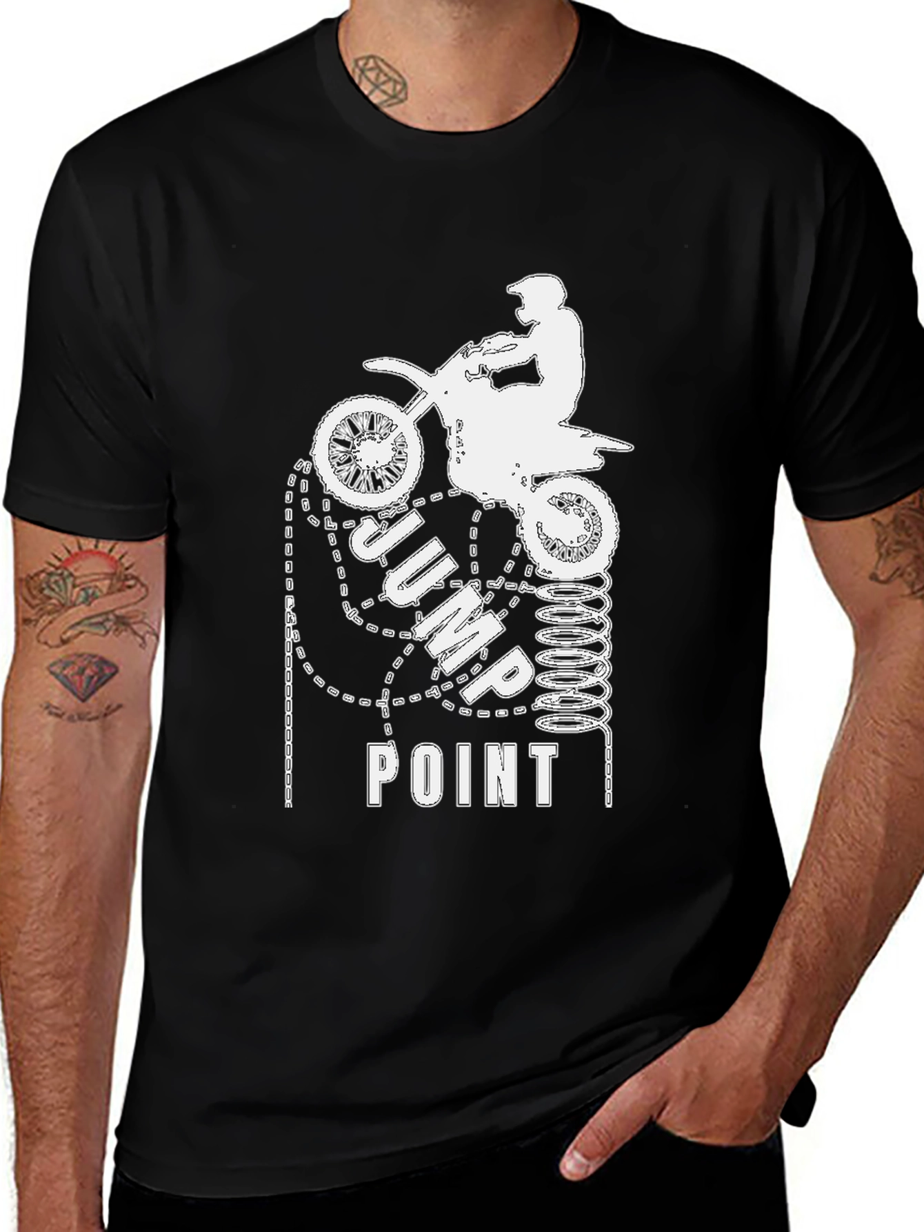 Jump Point Dirt Bike T-Shirt