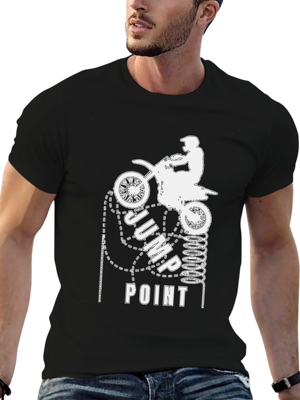 Jump Point Dirt Bike T-Shirt