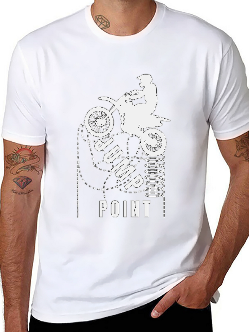 Jump Point Dirt Bike T-Shirt