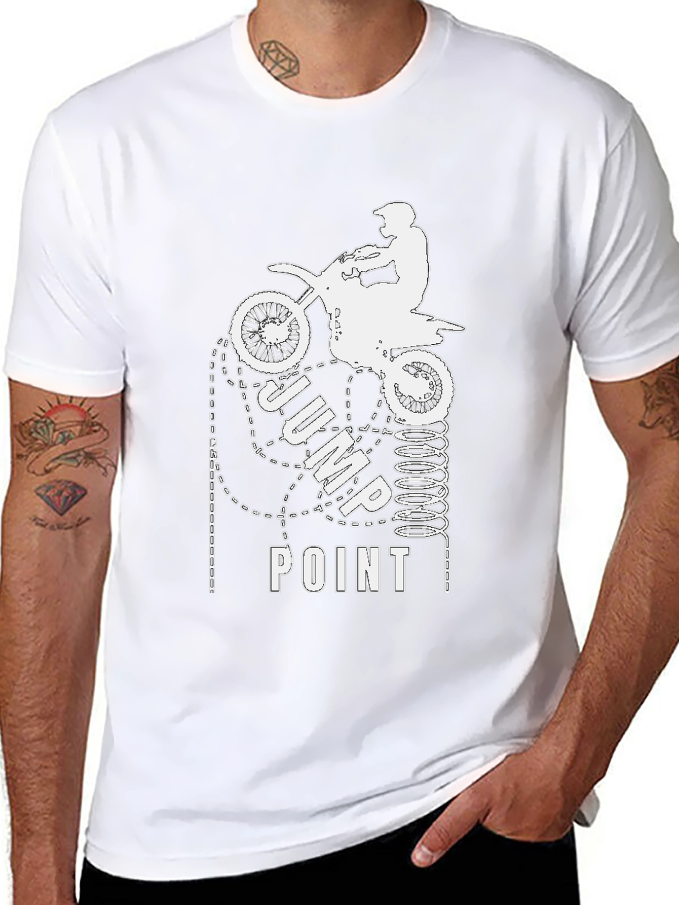 Jump Point Dirt Bike T-Shirt