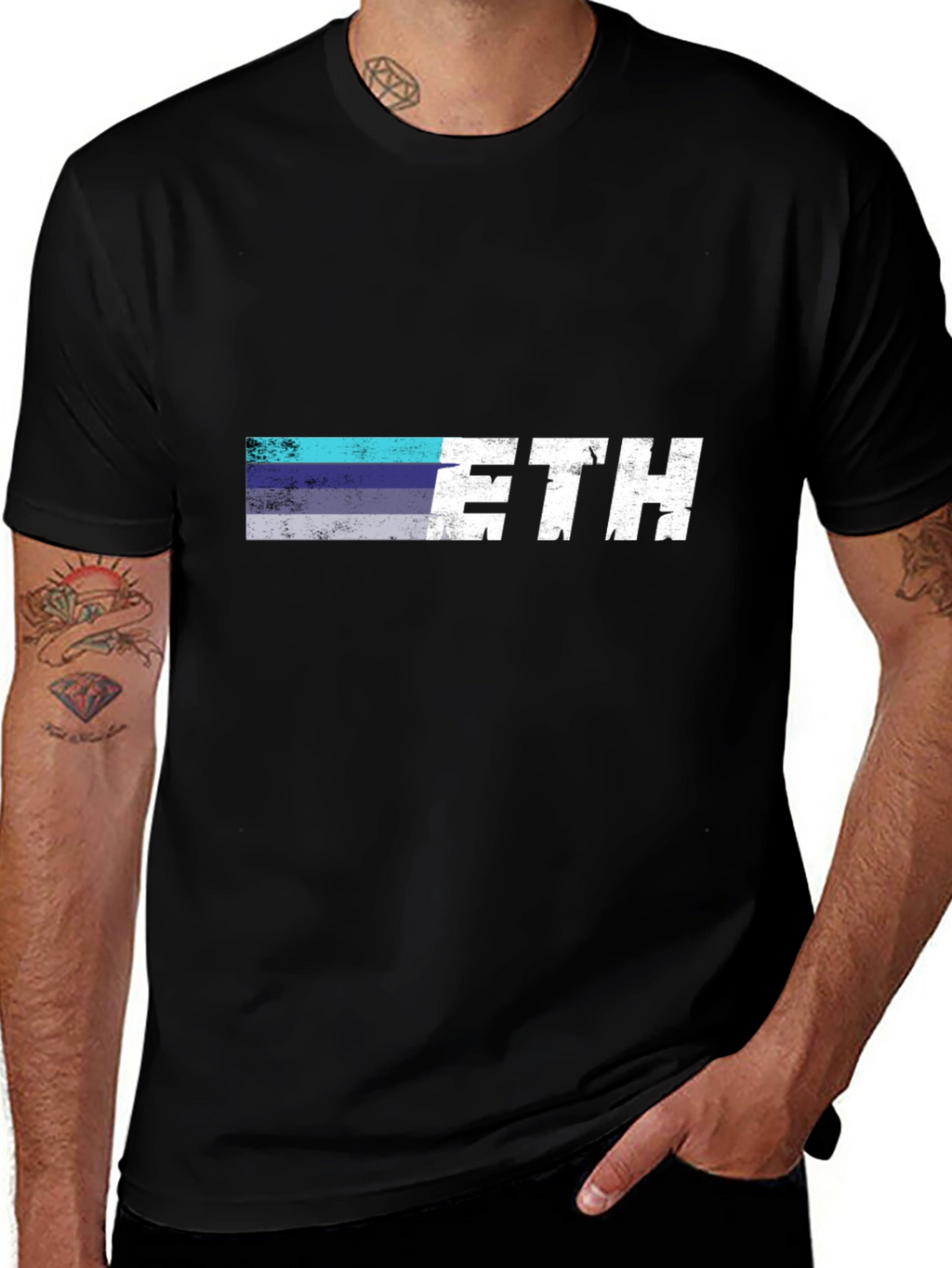 ETH Crypto T-Shirt - Stylish Design