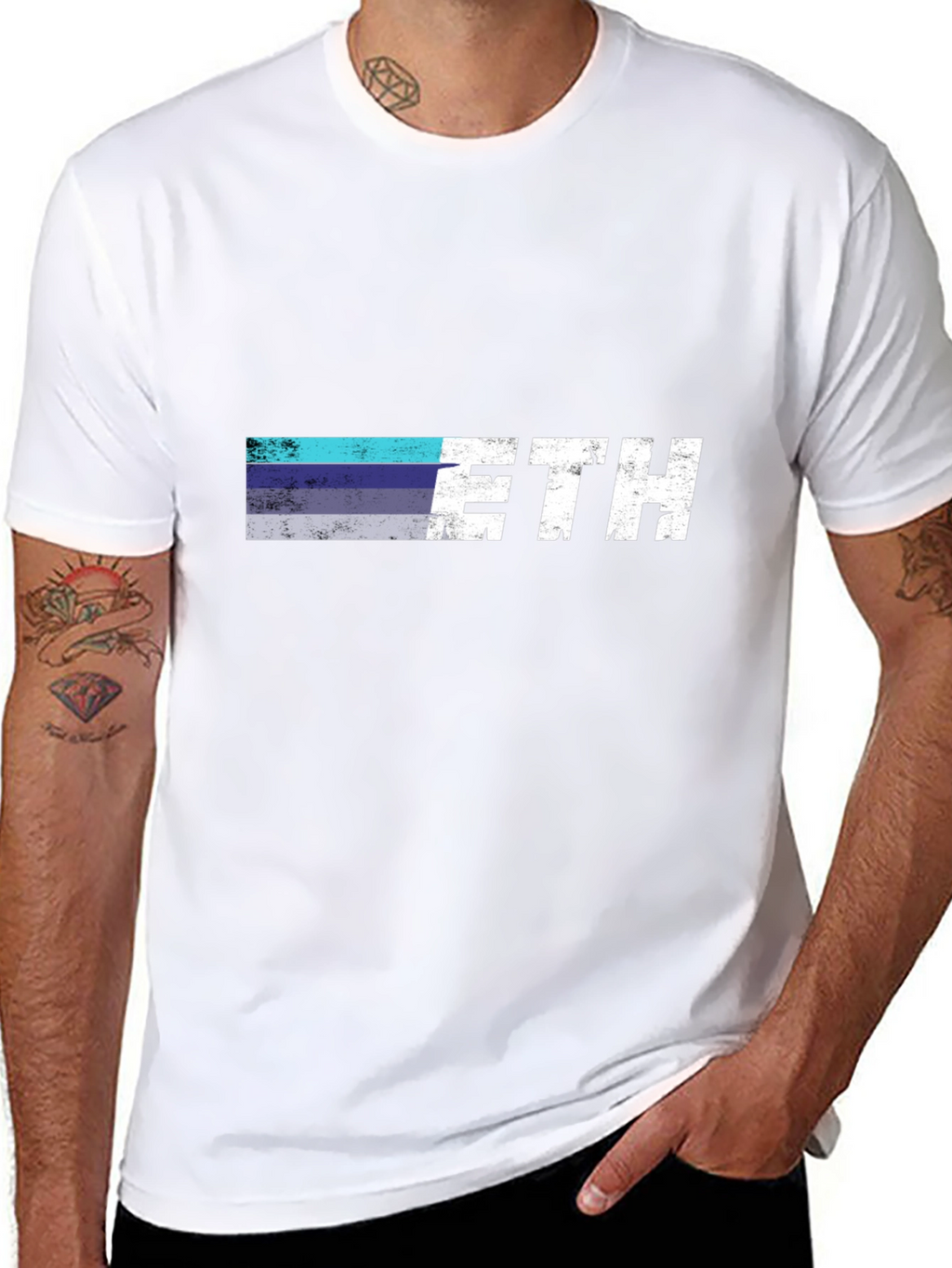 ETH Crypto T-Shirt - Stylish Design