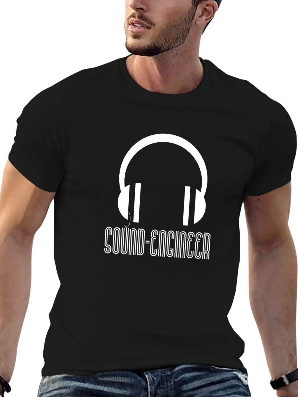 Sound Engineer Headphones T-Shirt