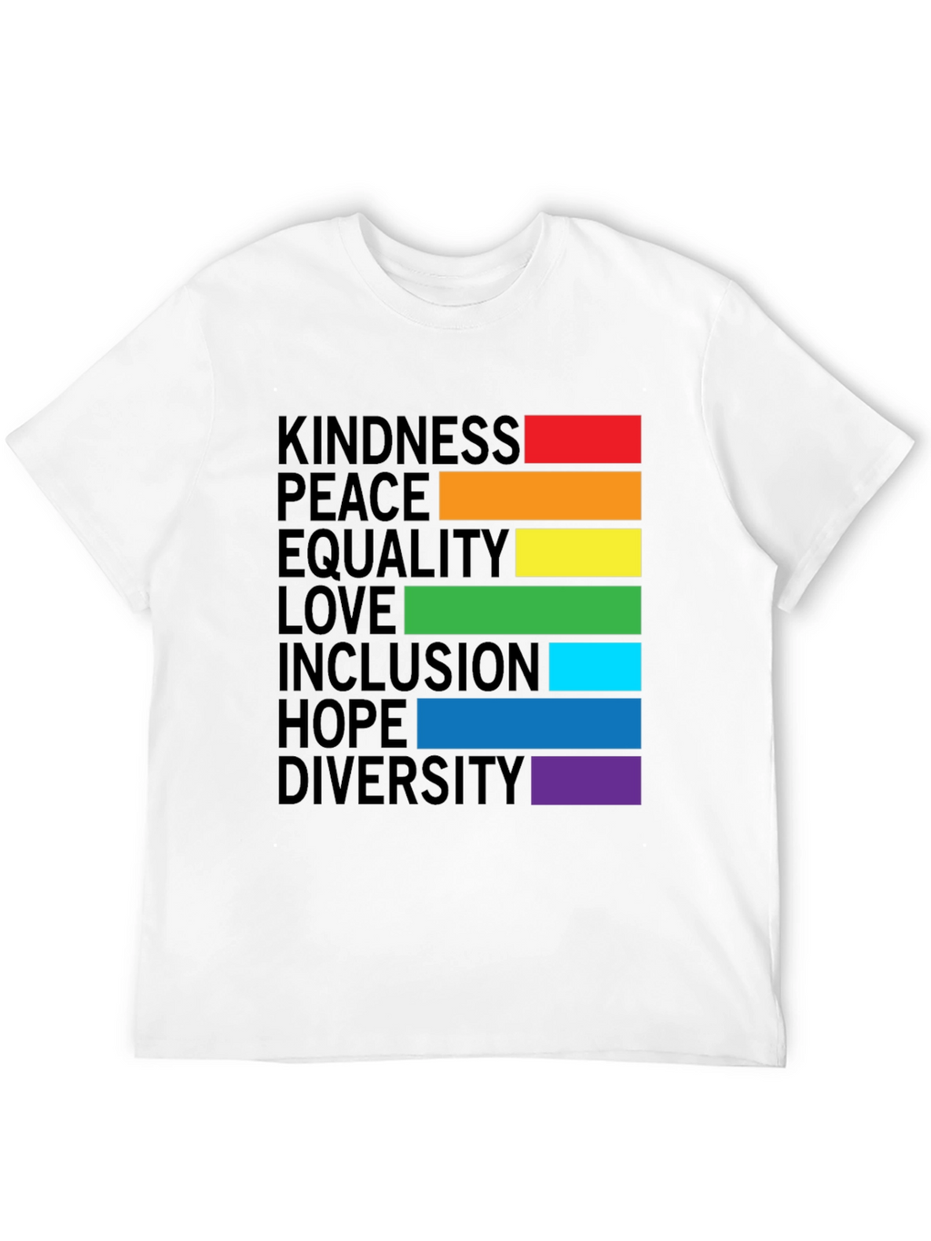 LGBTQ+ Pride Kindness Equality Love Tee