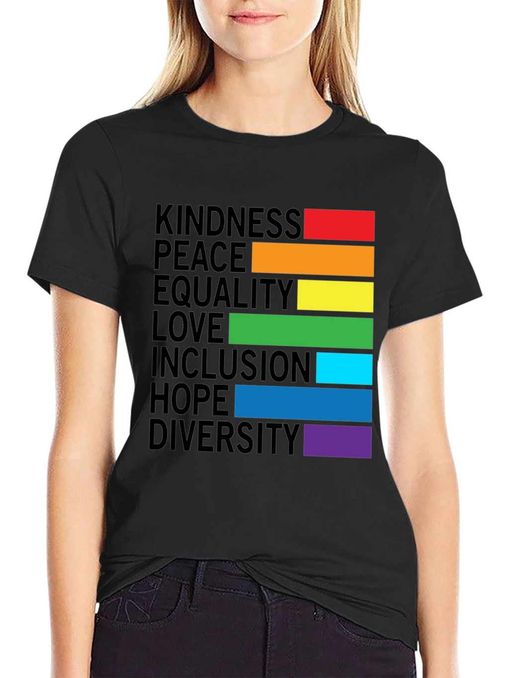 LGBTQ+ Pride Kindness Equality Love Tee