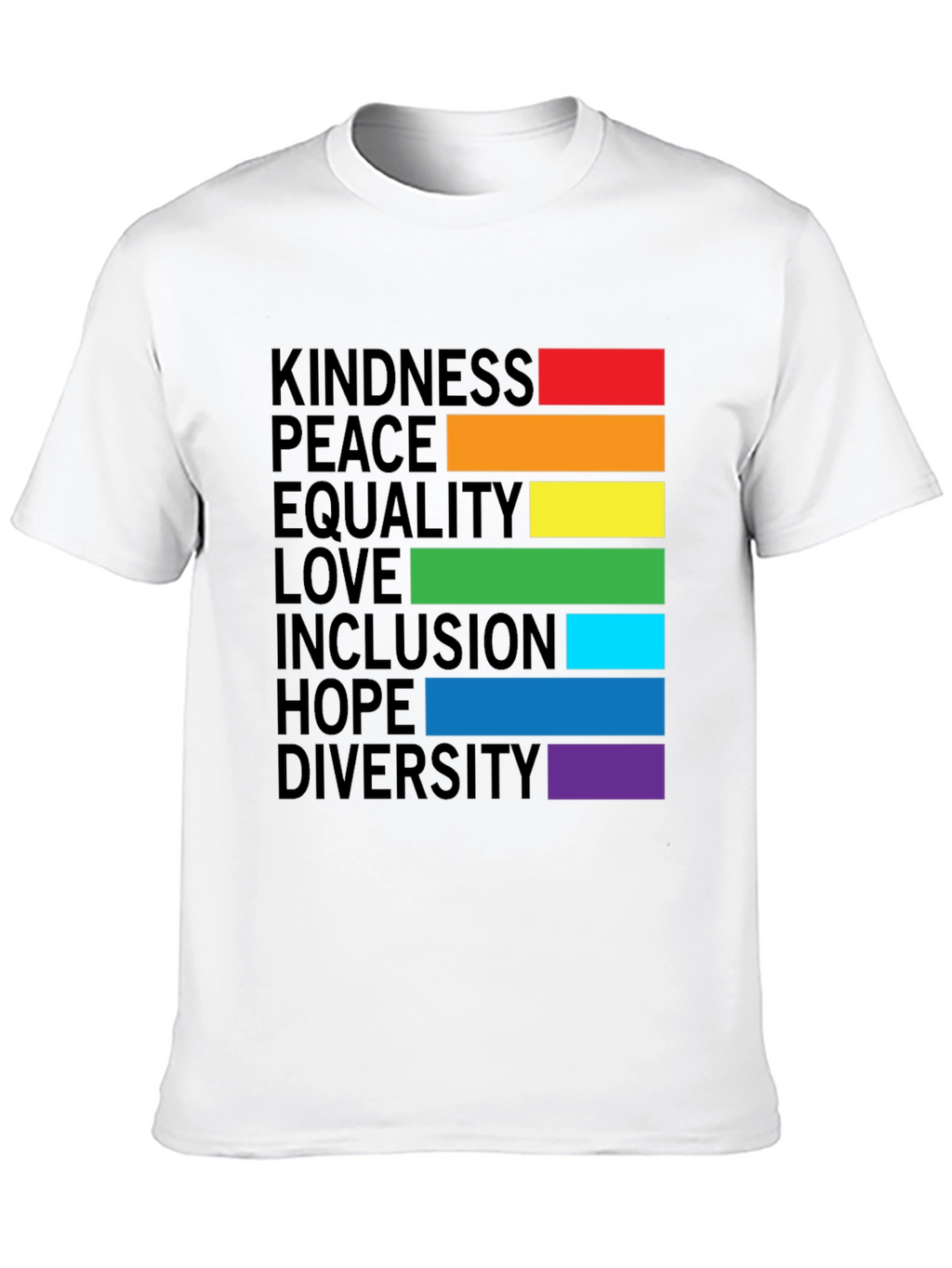LGBTQ+ Pride Kindness Equality Love Tee