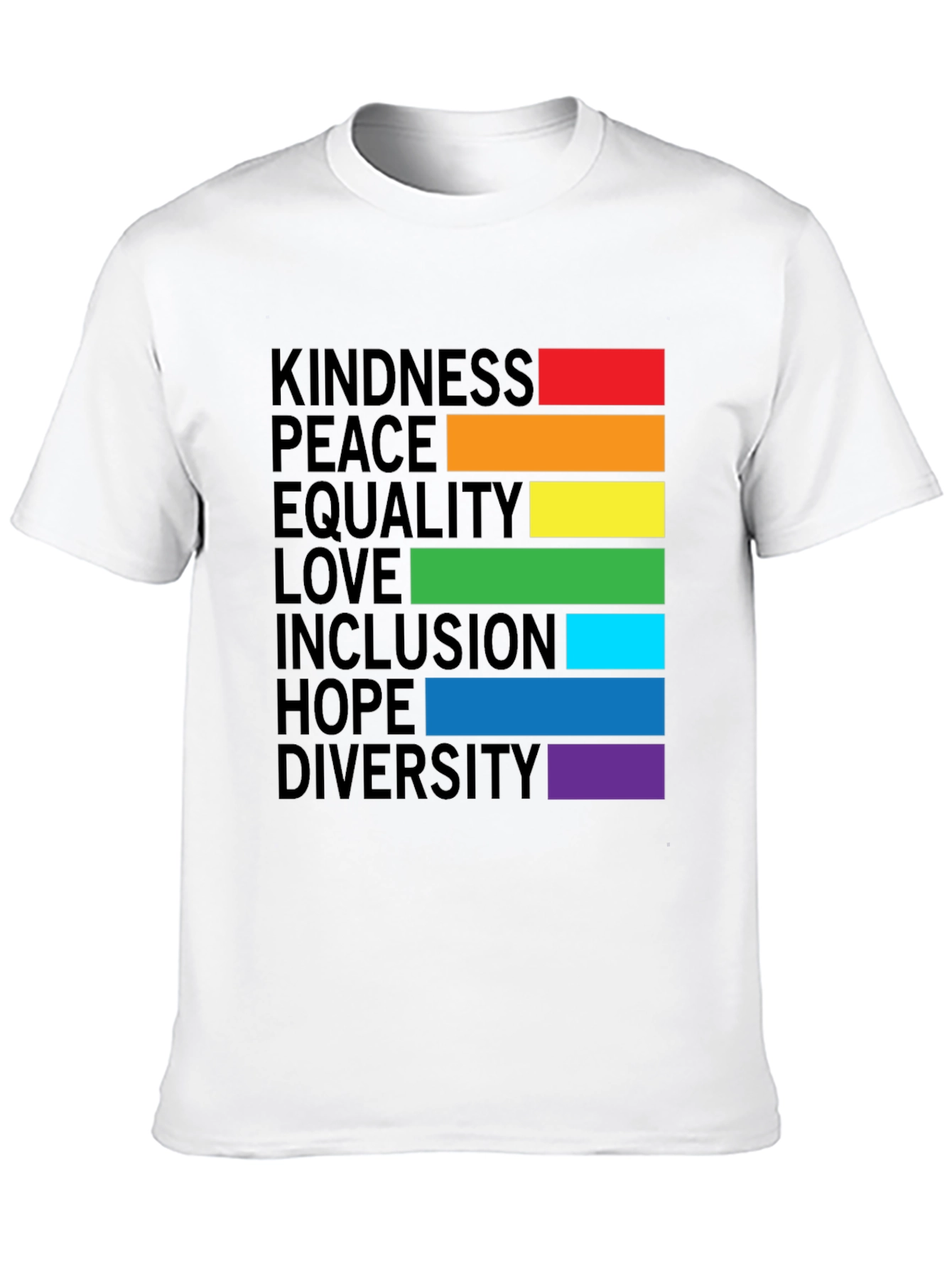 LGBTQ+ Pride Kindness Equality Love Tee