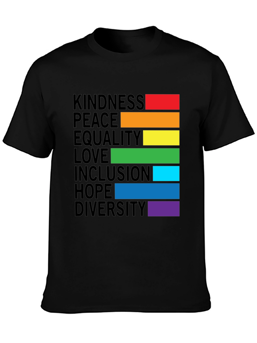 LGBTQ+ Pride Kindness Equality Love Tee