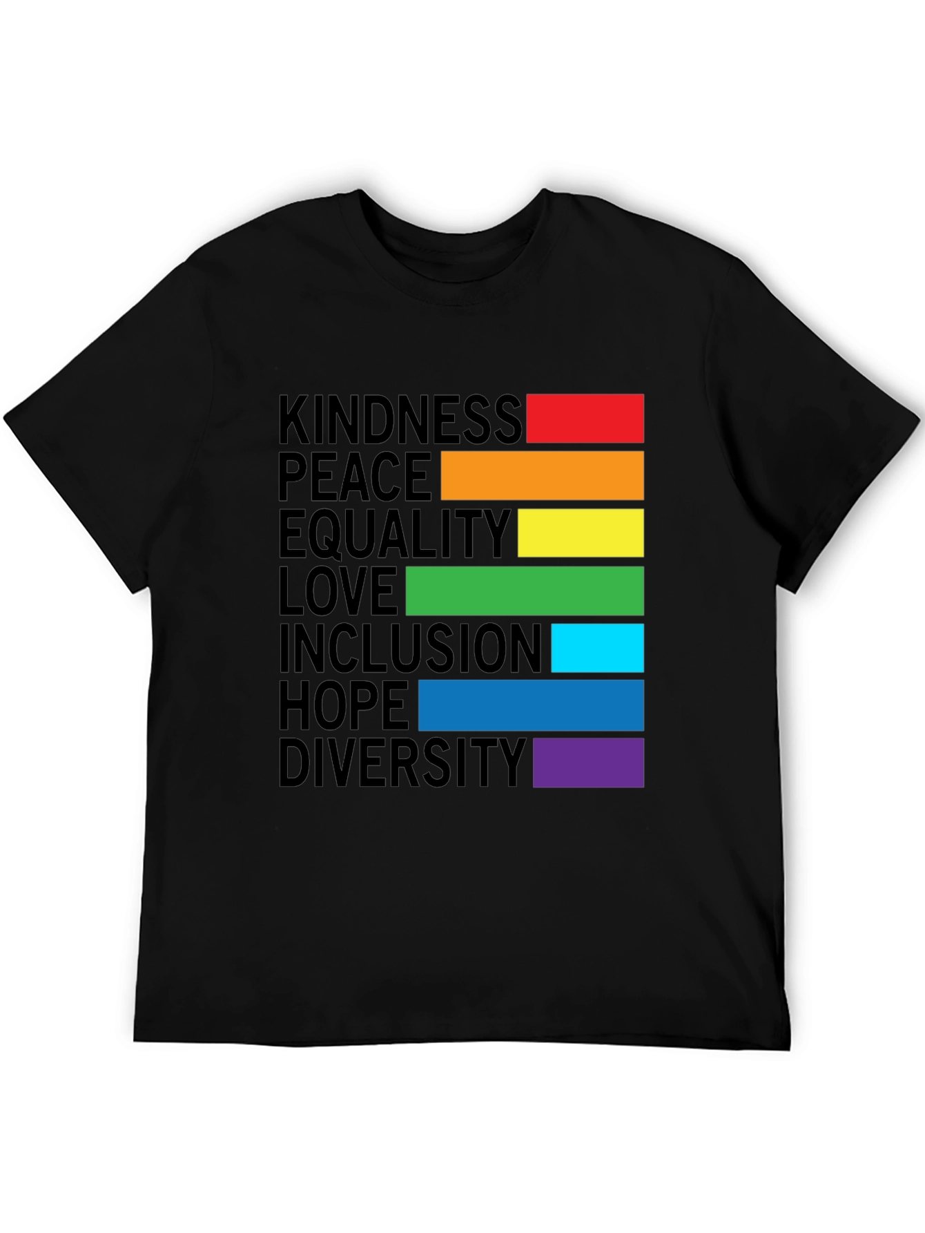 LGBTQ+ Pride Kindness Equality Love Tee