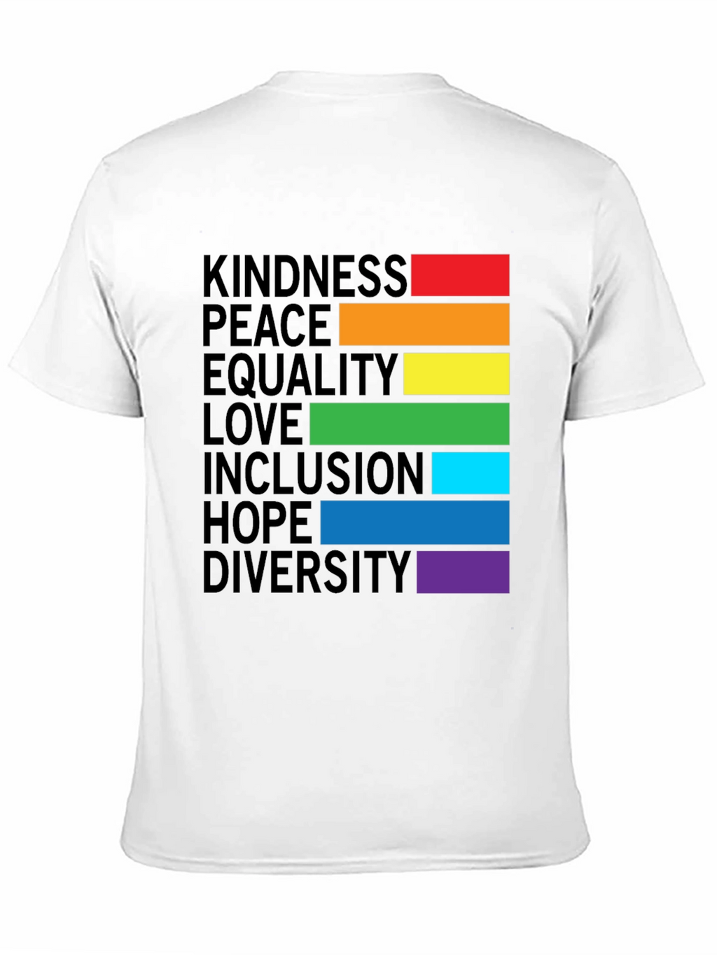 LGBTQ+ Pride Kindness Equality Love Tee
