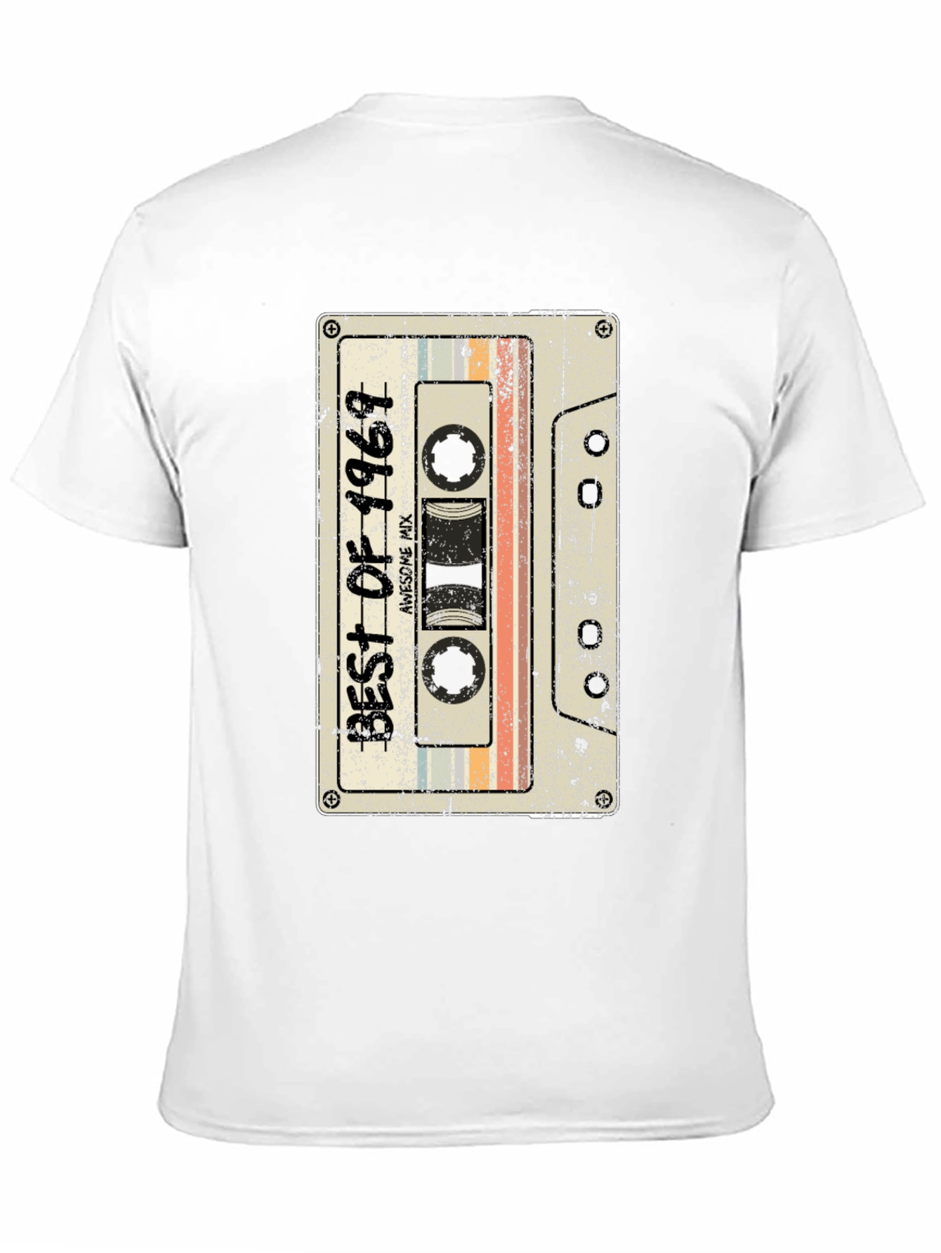 Retro Cassette Tape Best of 1969 Graphic Tee