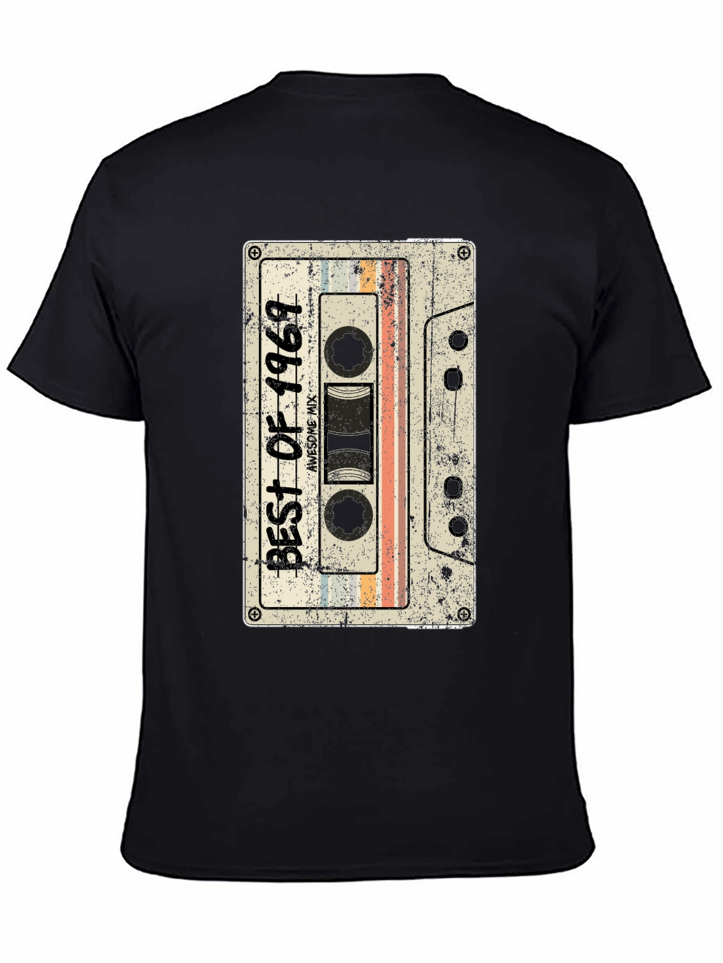 Retro Cassette Tape Best of 1969 Graphic Tee