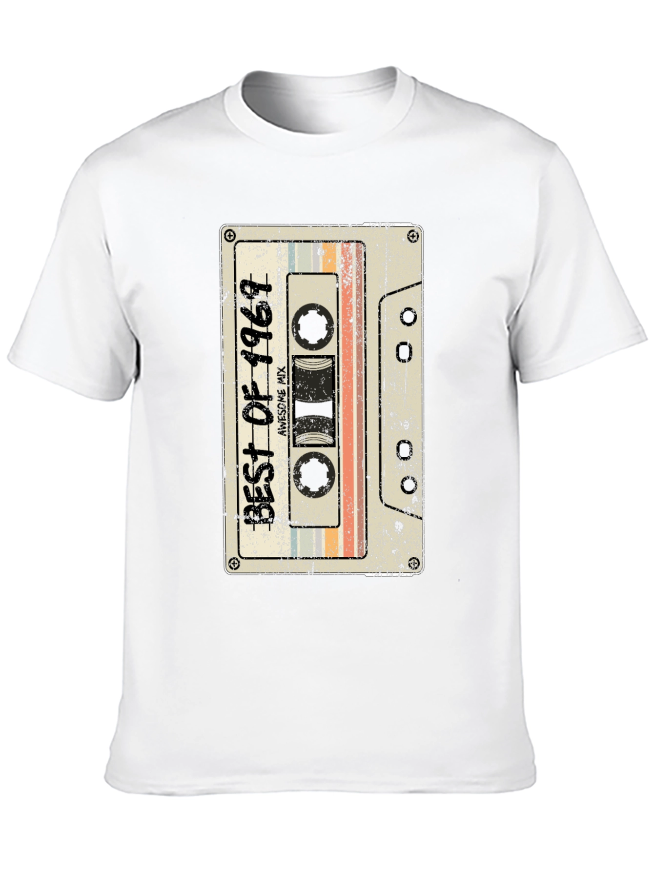 Retro Cassette Tape Best of 1969 Graphic Tee