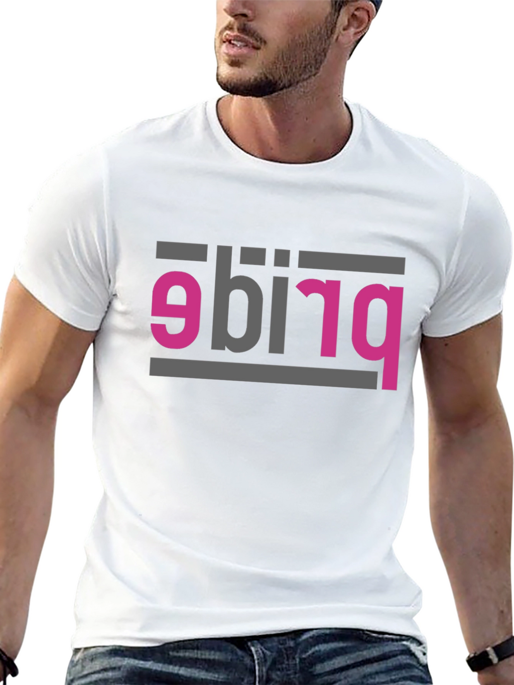 Bing Pride Mens Black T-Shirt
