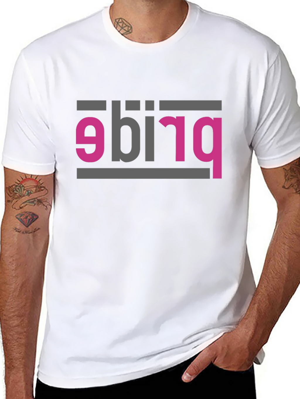 Bing Pride Mens Black T-Shirt