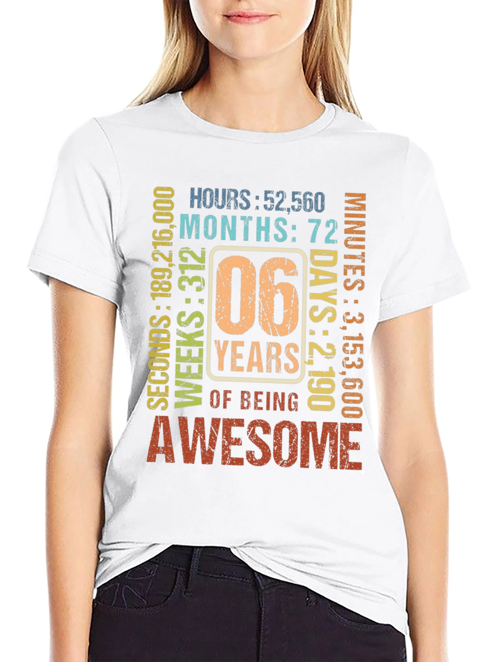 6th Birthday Awesome T-Shirt